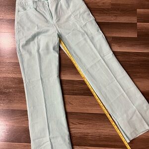 Chadwicks Turquoise Lined Linen Pants